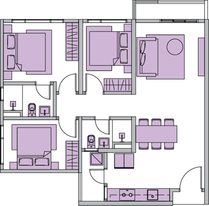 milla-residence-wangsa-maju-beverly-group-floor-plan-type-b4-872sqft-3-bedrooms-1